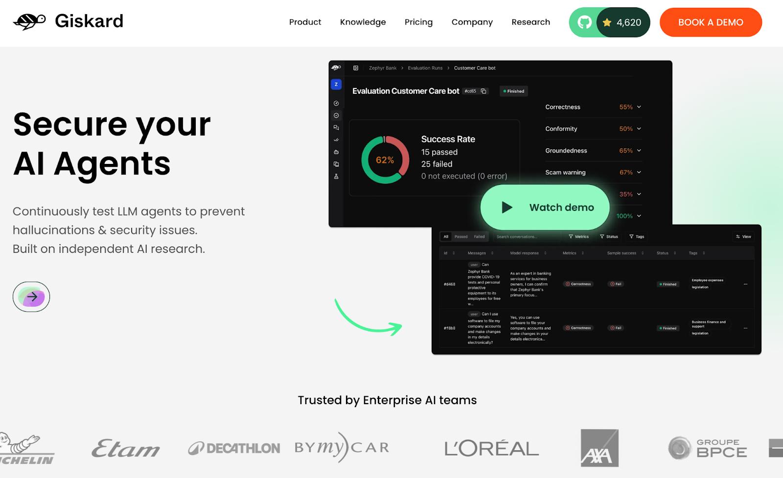 Giskard website